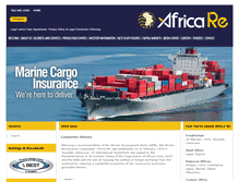 Tablet Screenshot of africa-re.com